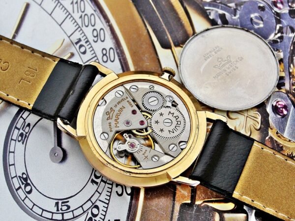 Beautiful Marvin watch from 1960 - Image 17