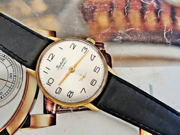 Beautiful Soviet Raketa watch from the 1960s. - Image 4