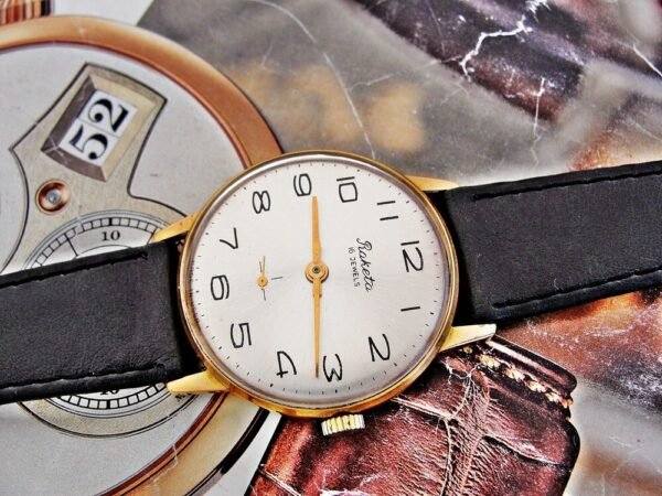 Beautiful Soviet Raketa watch from the 1960s.