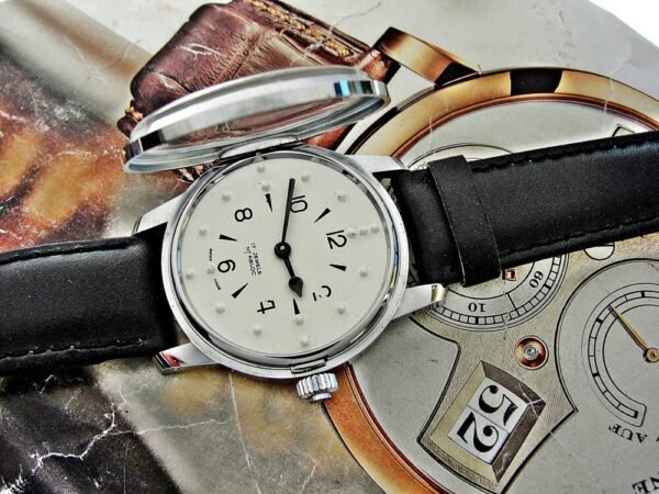 Beautiful Swiss Cortebert blind watch from the 1960s - Image 16