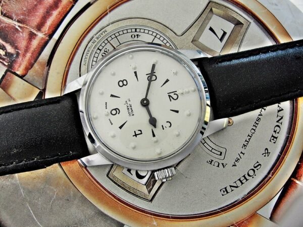 Beautiful Swiss Cortebert blind watch from the 1960s - Image 17