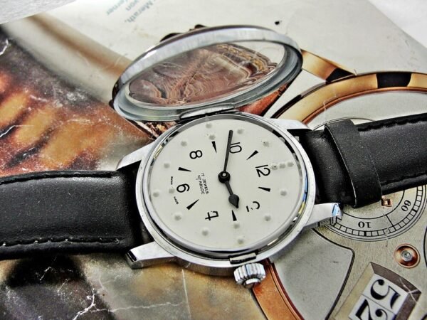 Beautiful Swiss Cortebert blind watch from the 1960s - Image 3