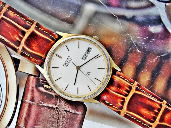 Nice retro Seiko watch from the 1980s - Image 6