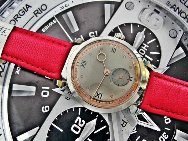 Nice steel no name watch from the 1960s. - Image 3