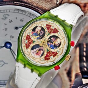 Rare Russian Tsar Swatch Chronograph watch from 1994.