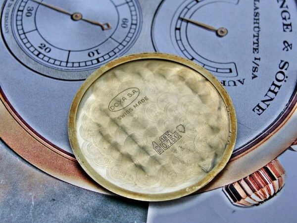 Beautiful Doxa 18K gold watch from the 1950s. - Image 12