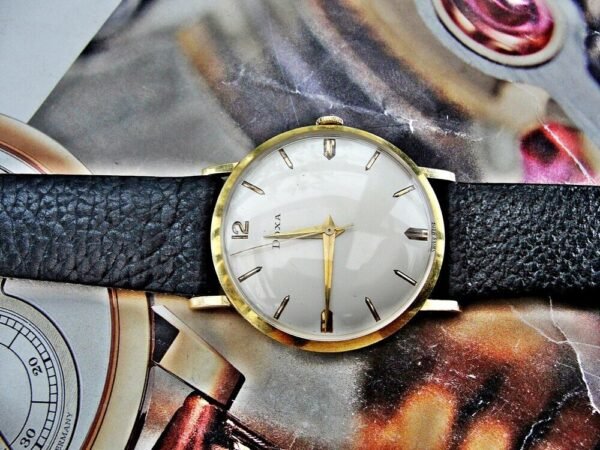 Beautiful Doxa 18K gold watch from the 1950s. - Image 4