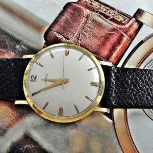 Beautiful Doxa 18K gold watch from the 1950s.