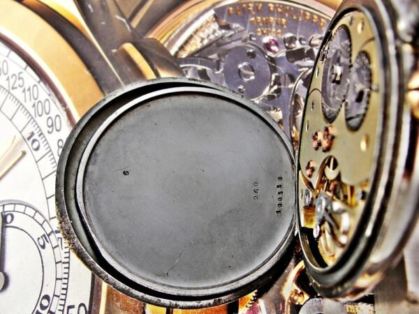 Beautiful pocket watch with porcelain dial from the early 1900s - Image 13