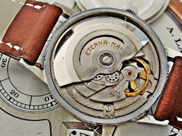 Nice Eterna Matic steel automatic watch from 1958 - Image 18