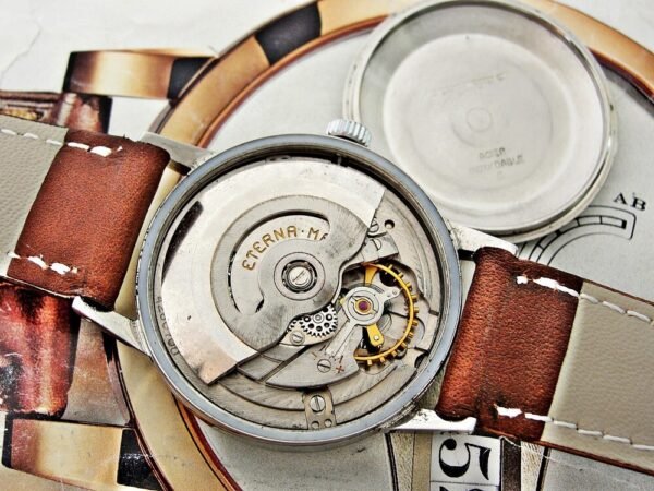Nice Eterna Matic steel automatic watch from 1958 - Image 20