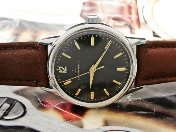 Nice Eterna Matic steel automatic watch from 1958 - Image 21