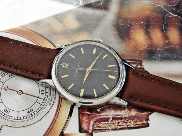 Nice Eterna Matic steel automatic watch from 1958 - Image 22