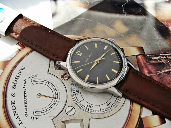 Nice Eterna Matic steel automatic watch from 1958 - Image 10