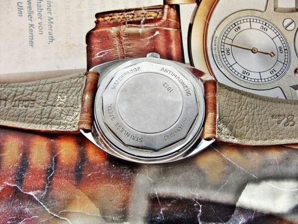 Nice Swiss Numa-Matic steel automatic watch from the 1970s - Image 11
