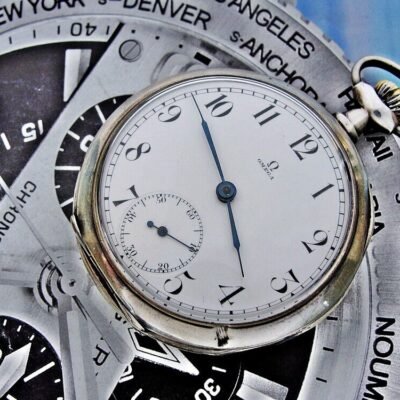 Omega pocket watch from the early 1900s.