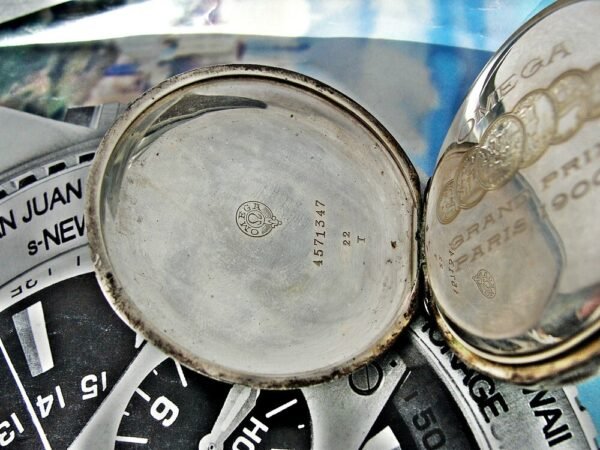 Omega pocket watch from the early 1900s. - Image 8