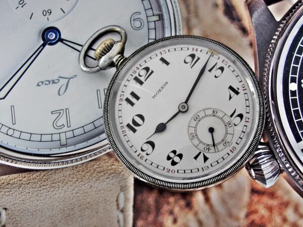 Rare Moeris pocket watch from the 1930s. Made in Switzerland. - Image 13