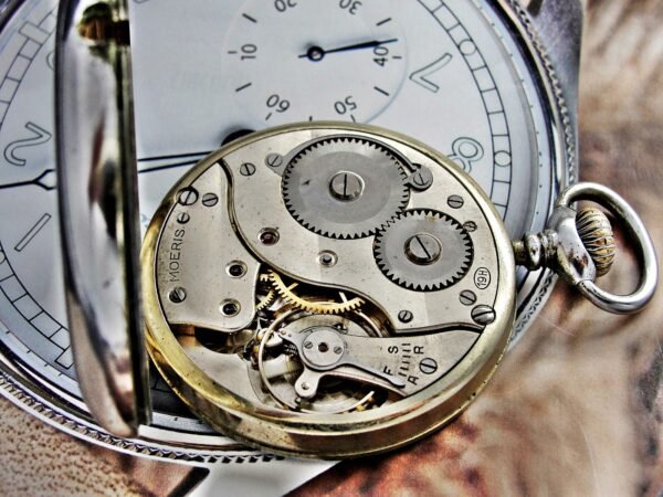 Rare Moeris pocket watch from the 1930s. Made in Switzerland. - Image 17