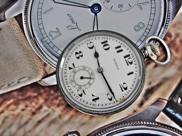 Rare Moeris pocket watch from the 1930s. Made in Switzerland. - Image 19