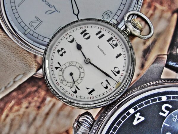 Rare Moeris pocket watch from the 1930s. Made in Switzerland. - Image 4