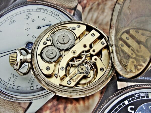 Rare large Swiss railway silver pocket watch from the late 1800s - Image 18