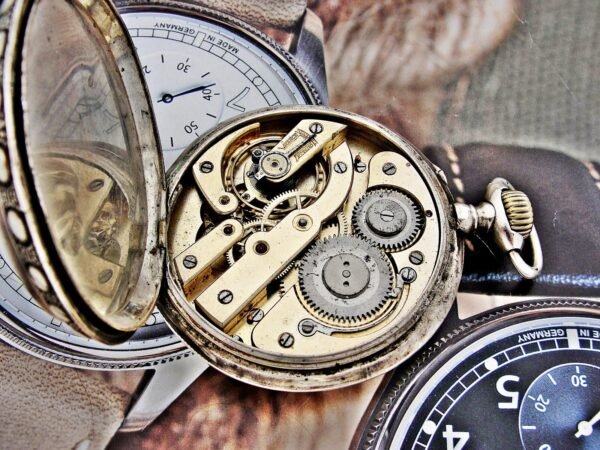 Rare large Swiss railway silver pocket watch from the late 1800s - Image 19