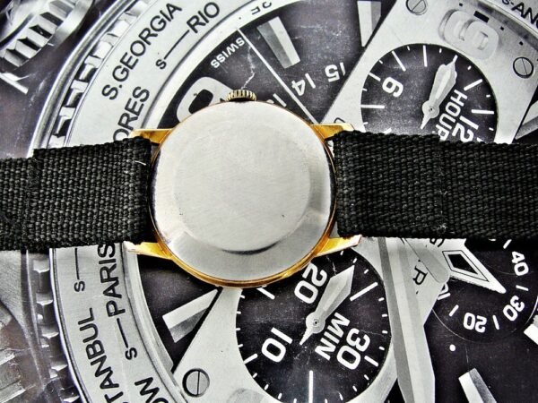 Beautiful Revista Swisse watch from the 1950s with AS 1130 Wehrmachtswerk moveme - Image 12