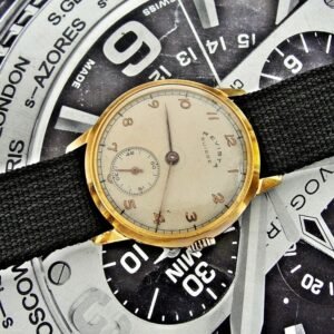 Beautiful Revista Swisse watch from the 1950s with AS 1130 Wehrmachtswerk moveme