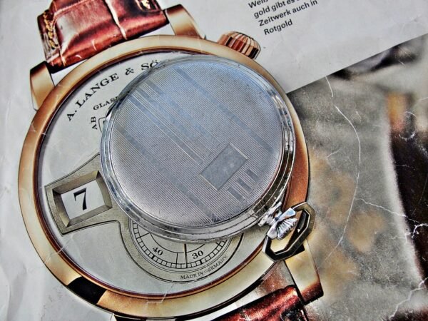 Beautiful hand-painted Doxa Locle erotic pocket watch from the 1940s. - Image 11