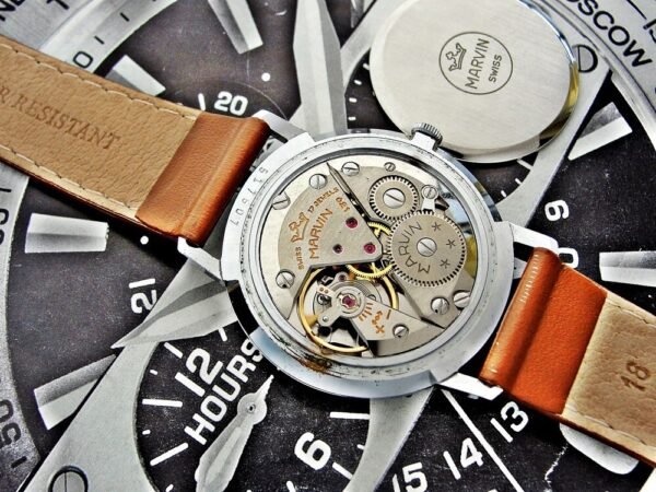 Beautiful very rare mechanical Marvin watch from the 1960s. - Image 15
