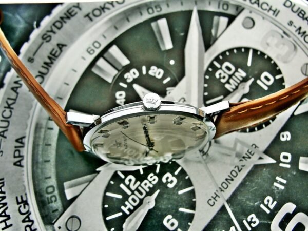 Beautiful very rare mechanical Marvin watch from the 1960s. - Image 9