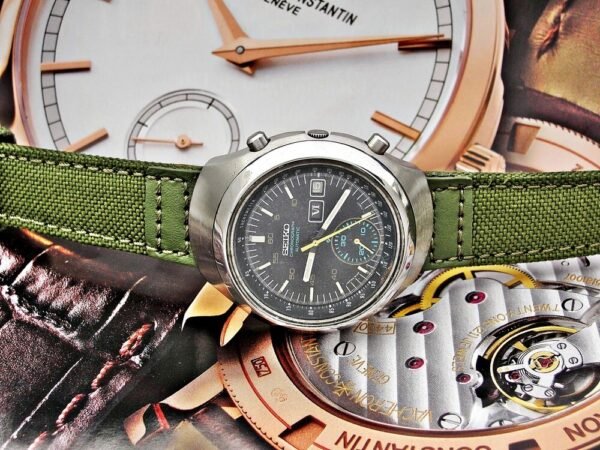Dart Wader Seiko Chronograph watch from 1976. - Image 7