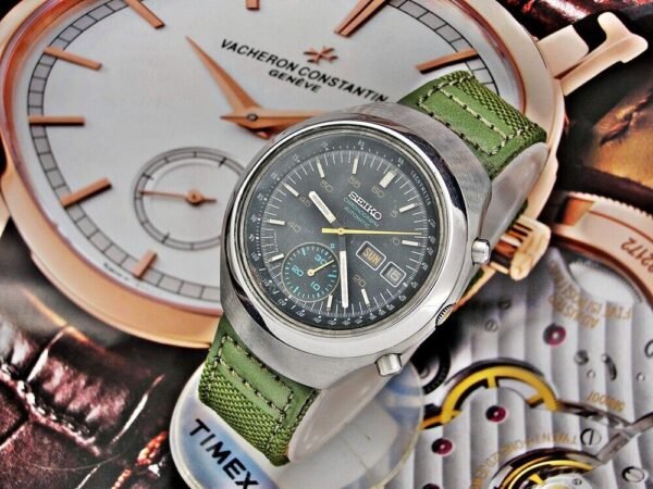 Dart Wader Seiko Chronograph watch from 1976.