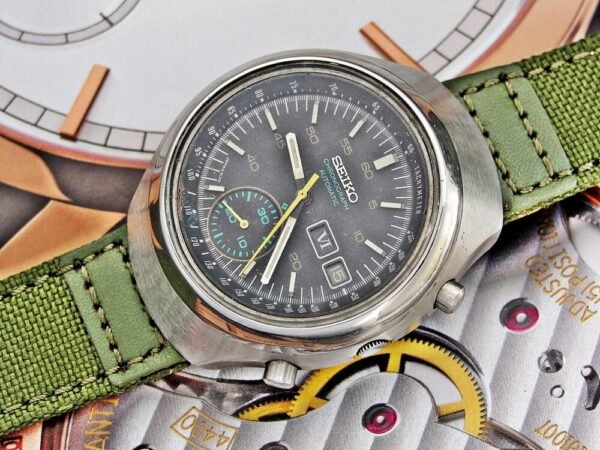 Dart Wader Seiko Chronograph watch from 1976. - Image 8