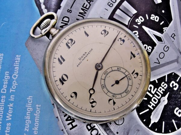 Nice Doxa pocket watch from the 1940 - Image 4