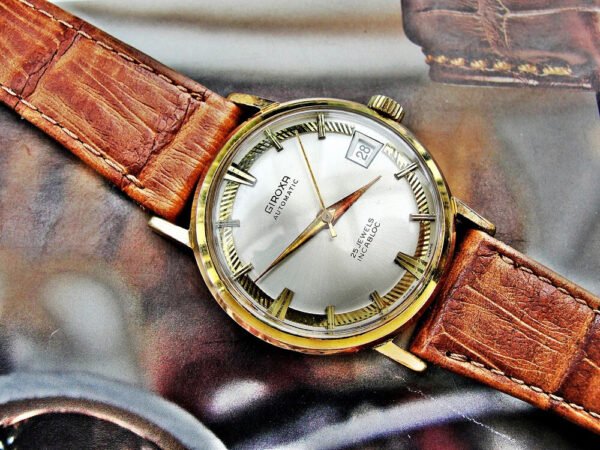 Nice Giroxa automatic watch from the 1950s. - Image 6