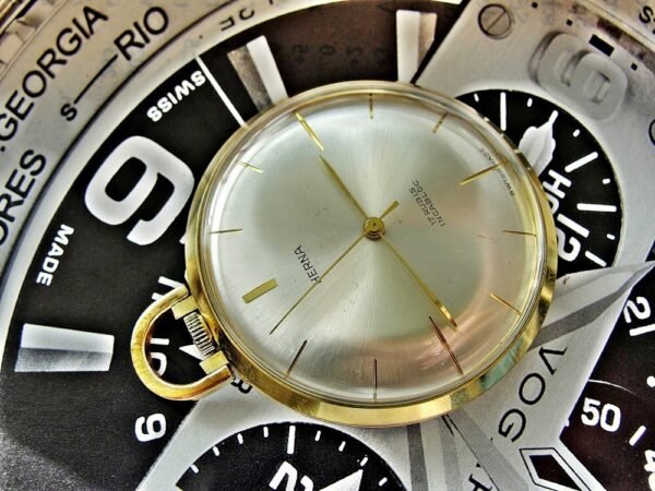 Nice Herna pocket watch from the 1960s. - Image 3