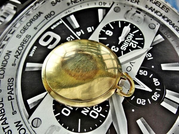 Nice Herna pocket watch from the 1960s. - Image 8