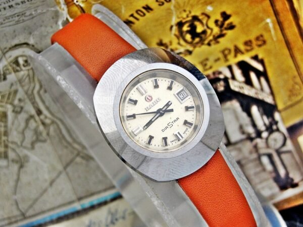 Nice Rado Diastar automatic women's watch with vidia case from the 1970s. - Image 3