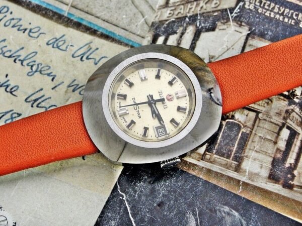 Nice Rado Diastar automatic women's watch with vidia case from the 1970s. - Image 4