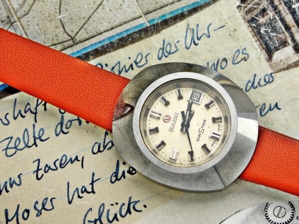 Nice Rado Diastar automatic women's watch with vidia case from the 1970s. - Image 5
