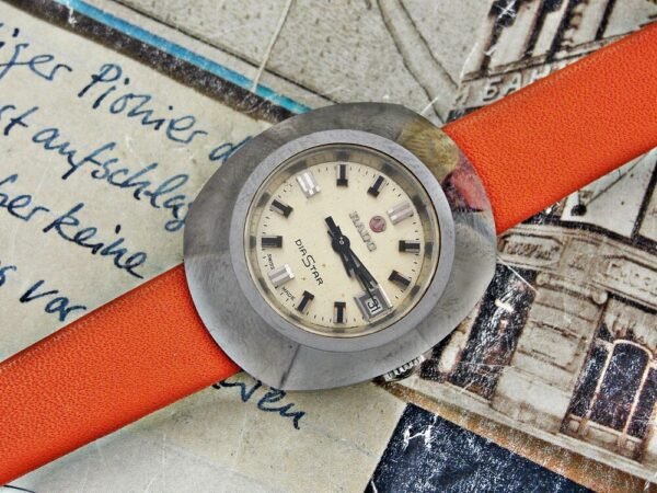 Nice Rado Diastar automatic women's watch with vidia case from the 1970s. - Image 6