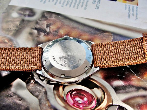 Nice steel automatic Seiko watch from the 1970s. - Image 6