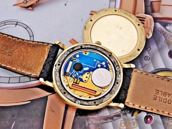 Rare 14k gold Tissot watch from the 1980s. - Image 14