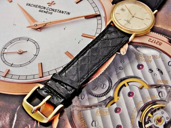 Rare 14k gold Tissot watch from the 1980s. - Image 9