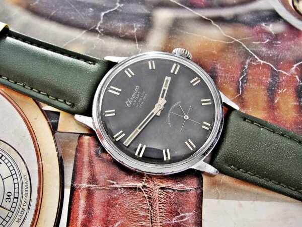 Rare Chronos Sport Wehrmachtswerk watch from the 1960s. - Image 9
