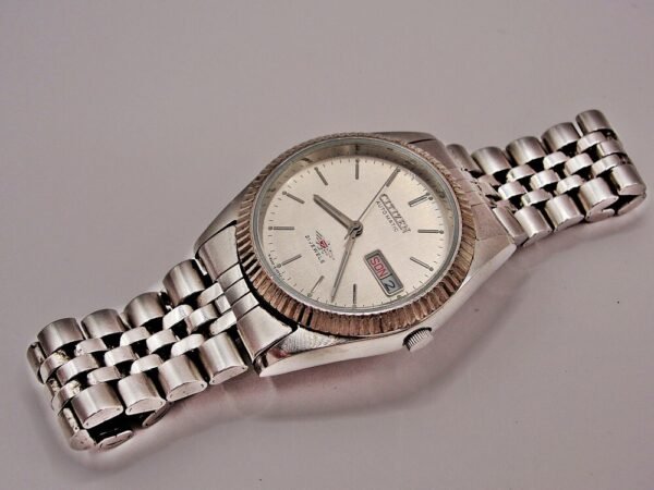 Very nice steel automatic Citizen watch from the 1970s - Image 6