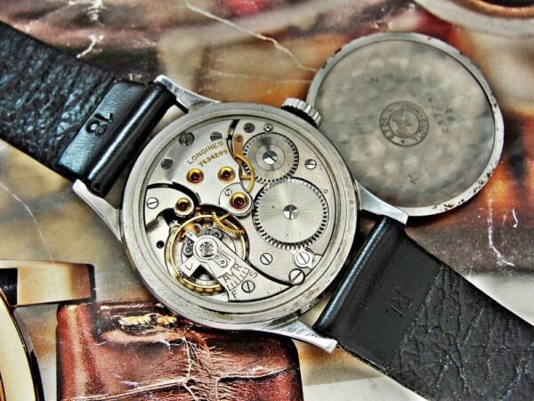 A very nice steel case Longines watch from 1947 - Image 13