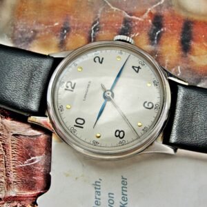 A very nice steel case Longines watch from 1947